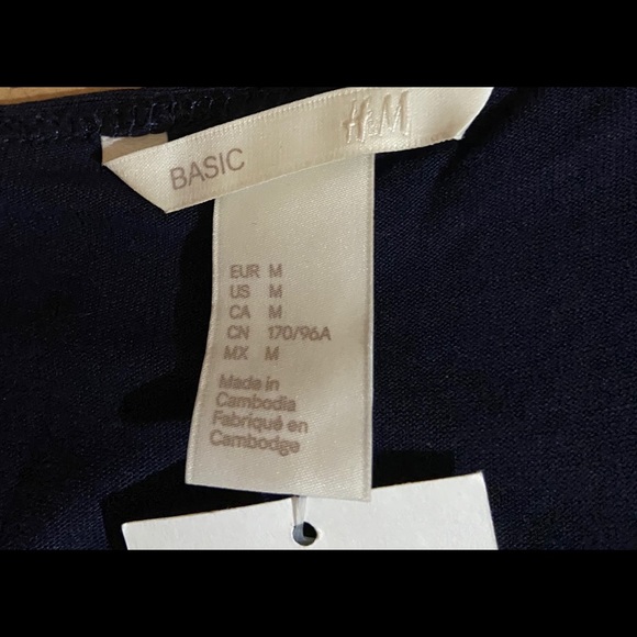 Ladies H&M Navy Dress Size Medium NWT - Picture 4 of 5